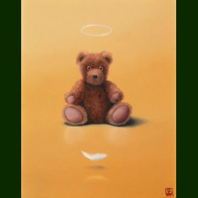 Bamse Ikon med faldende fjer