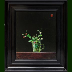 Skovjordbr i grnt erindringsglas